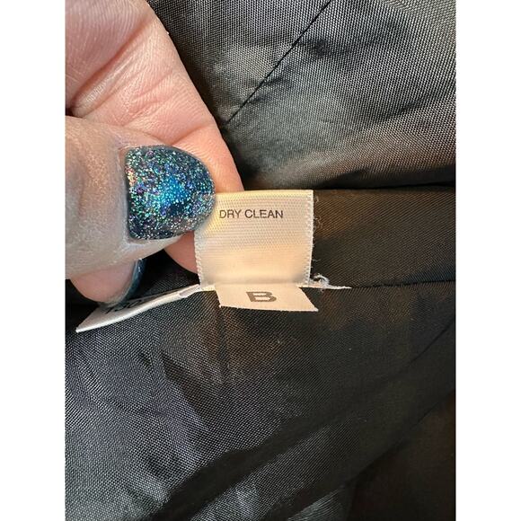 Ann Taylor Seasonless Blazer Jacket Black Notched Long Sleeve Size 4 - Picture 5 of 7